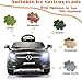 TOBBI Licensed Mercedes Benz Electric Car for Kids 3+, Children Ride On Toy with Parental Remote Control, Kids’ Electric Vehicle with Soft Start Design/3 Speed/Radio & LED Lights