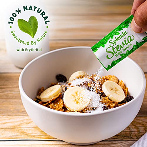 Splenda Stevia Zero Calorie Sweetener, Plant Based Sugar Substitute Granulated Powder, Single Serve Packets With Tray, 250 Count #TOP4