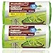 Produktbild Gut & Günstig Zugband Müllbeutel - 60 Liter - Reißfest & Flüssigkeitsdicht - 60 Stück (2 x 30 Stück) - Einfach einzeln entnehmbar ohne abreißen