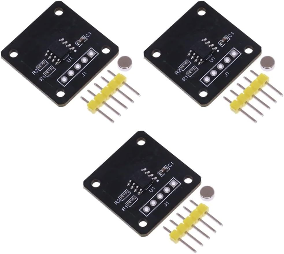 MT6701 Magnetic Encoder Sensor Module, Absolute Angle Measurement Hall Effect Incremental Rotary Position Sensor, 3Pcs