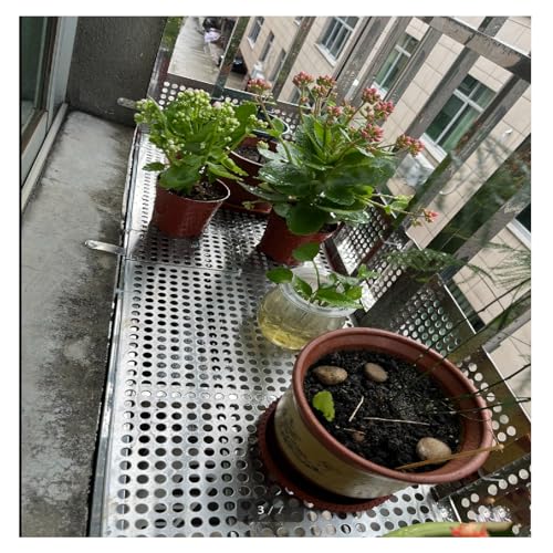Filet anti-chute pour fenetres et balcons en tole perforee inoxydable durable