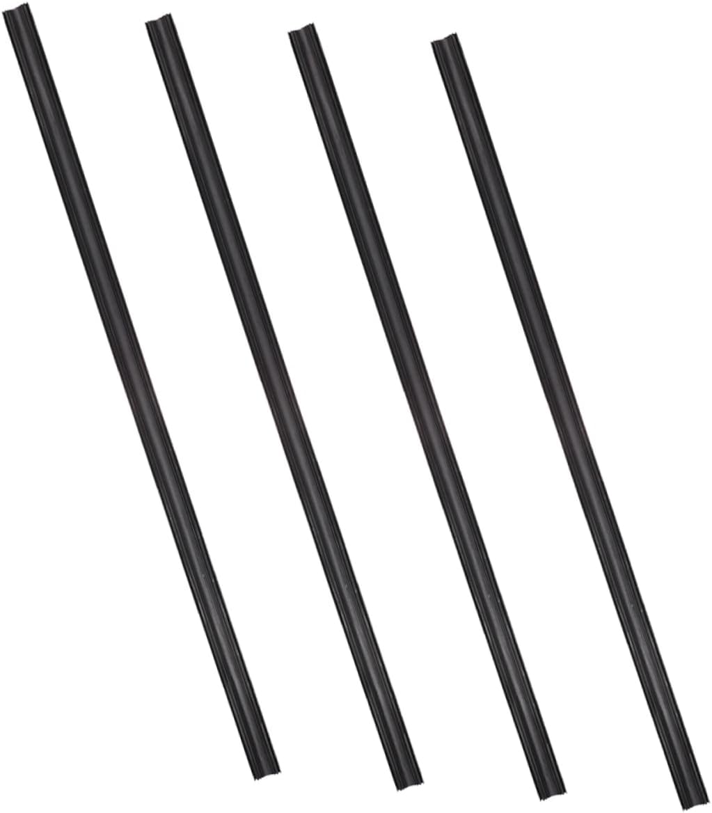 Gatuida 4pcs Frameless Windshield Wiper Refill Durable Rubber Inserts for Enhanced Wiping Performance Easy Installation Fits Wipers All-weather Resistance
