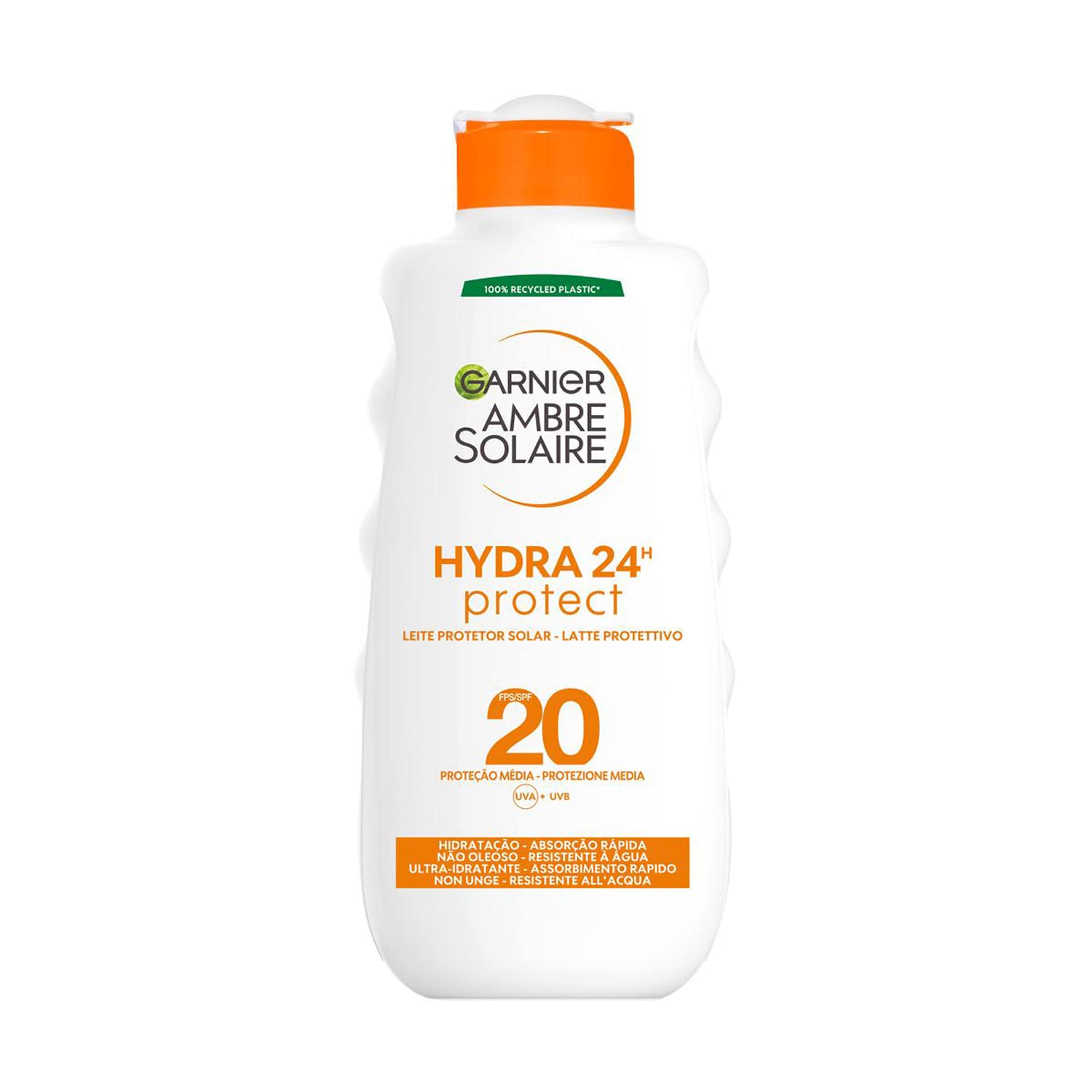 Garnier Ambre Solaire Latte Protection Hydra 24H Protect, Face and Body
