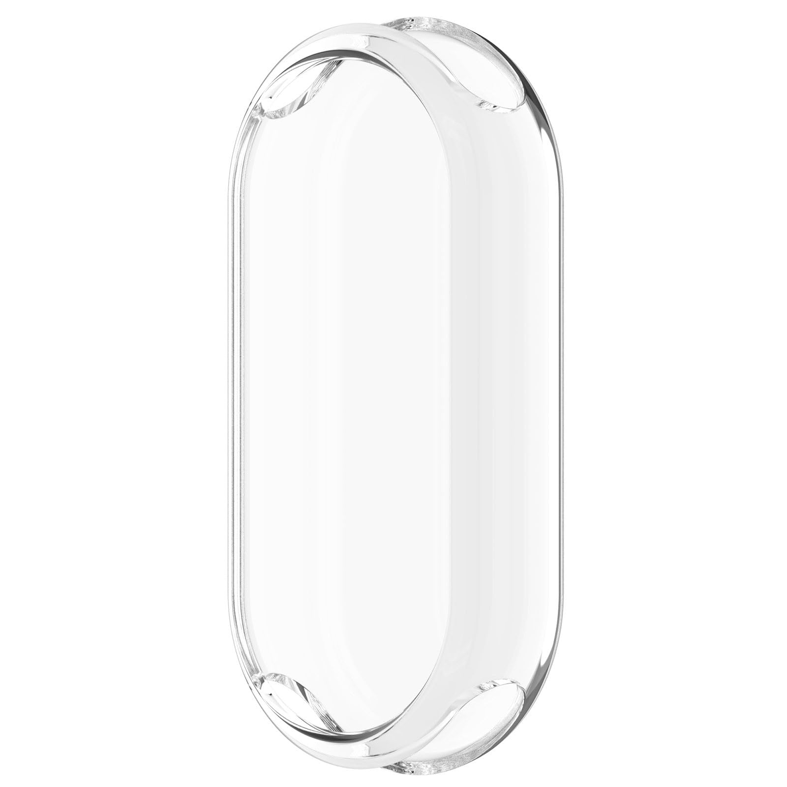 Tieeyivv Hülle für Xiaomi Smart Band 10 Cover,Hart PC Bumper Case für Panzerglas Displayschutzfolie,360° Rundumschutz, Schutzhülle Cover für Xiaomi Smart Band 10-Klar