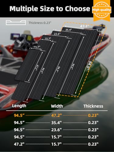 image for FOCEAN Boat Flooring EVA Foam Boat Decking Faux Teak Marine Flooring M