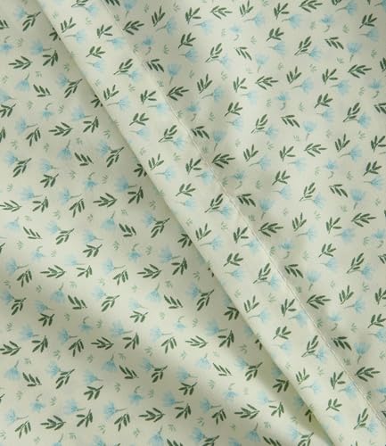 Image of Duvet Cover Cal King Size Set - Extra Soft Floral Duvet Cover 104 x 98 with 2 Pillow Shams - Comfy, Breathable Floral Bedding Set - Hotel Luxury & Fade Free with Zipper Closures & Ties - Blue Garden
