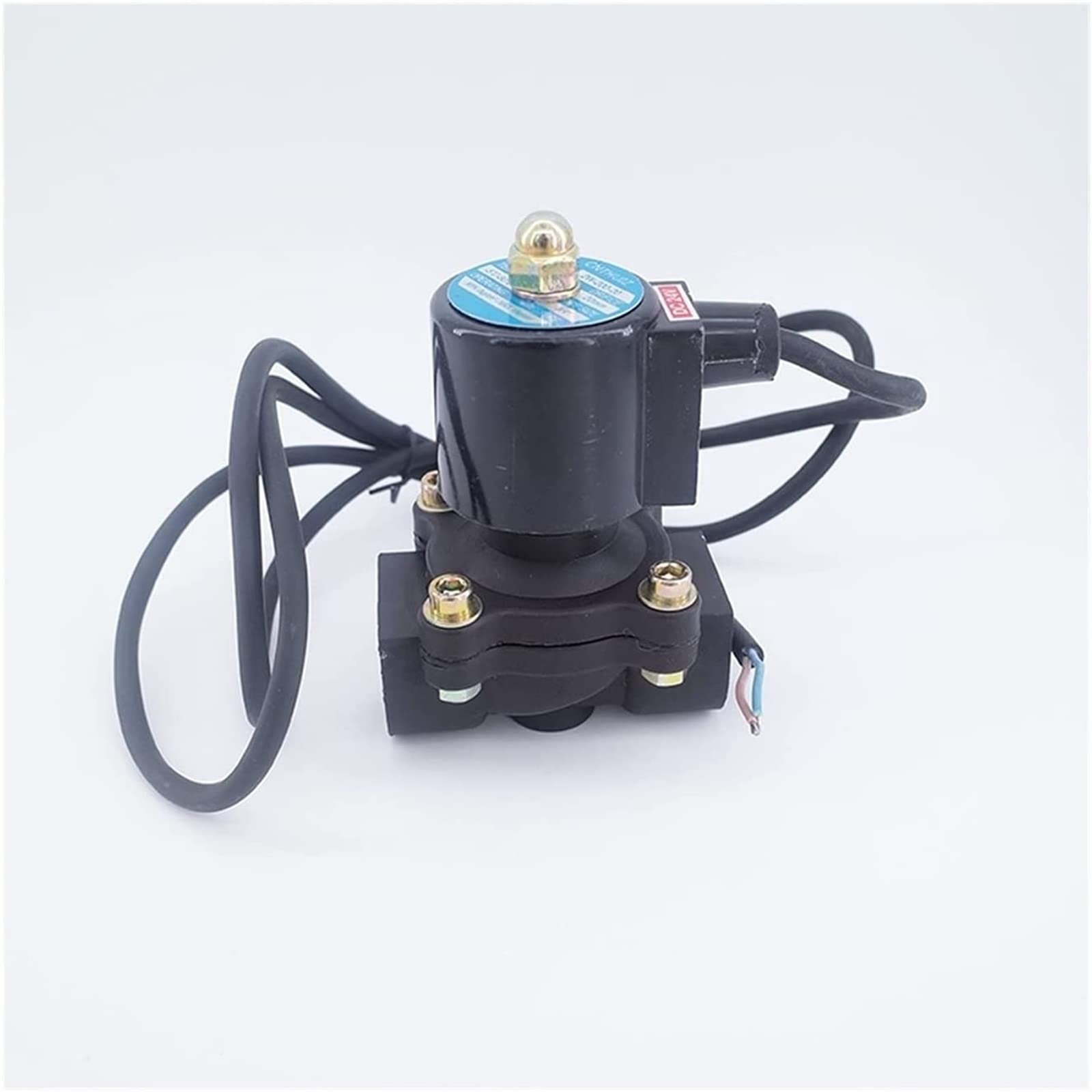 Électrovanne étanche 1/2 pouce AC220V plastique normalement fermé 2W160-15