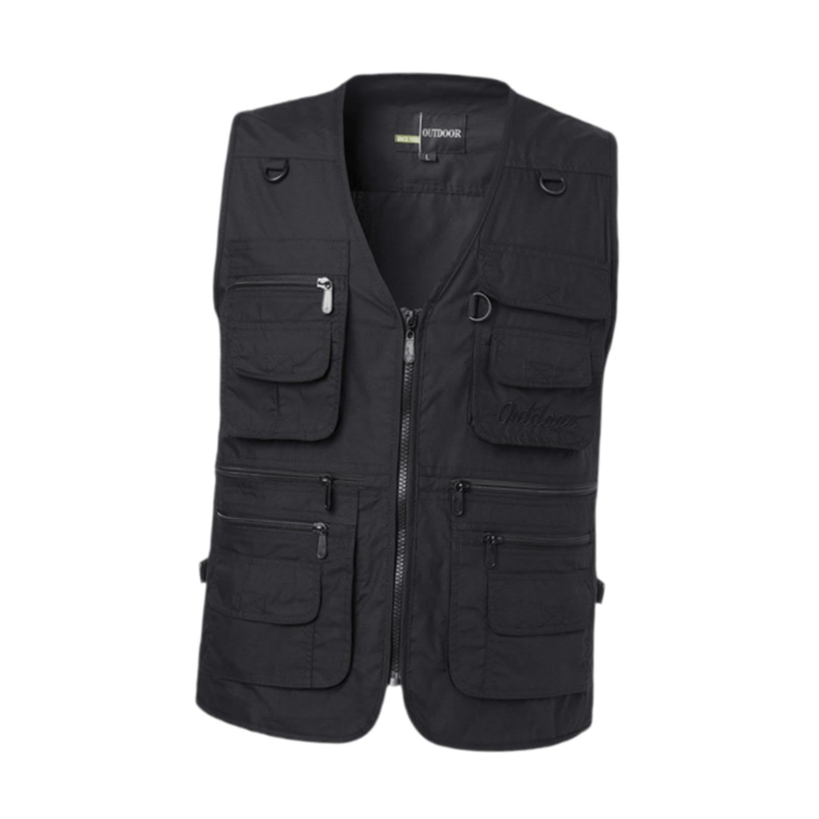 MERIGLARE Gilet de Pêche, Veste de Pêche à La Mouche, Gilet de, de Randonnée et de Photographie.