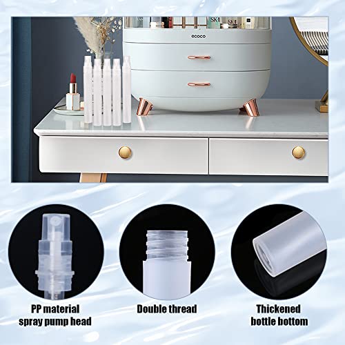 Flaconi spray da viaggio, 10 ml, in plastica