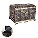 Scrigno Tesoro Scrigno del Tesoro Pirata Antico Portagioie Pirata Scrigno del Tesoro Scrigno del Tesoro Plastica Cassa Pirata Cassa Soldi Pirate Treasure Pirate Box Tesoro per Feste Pirata Halloween