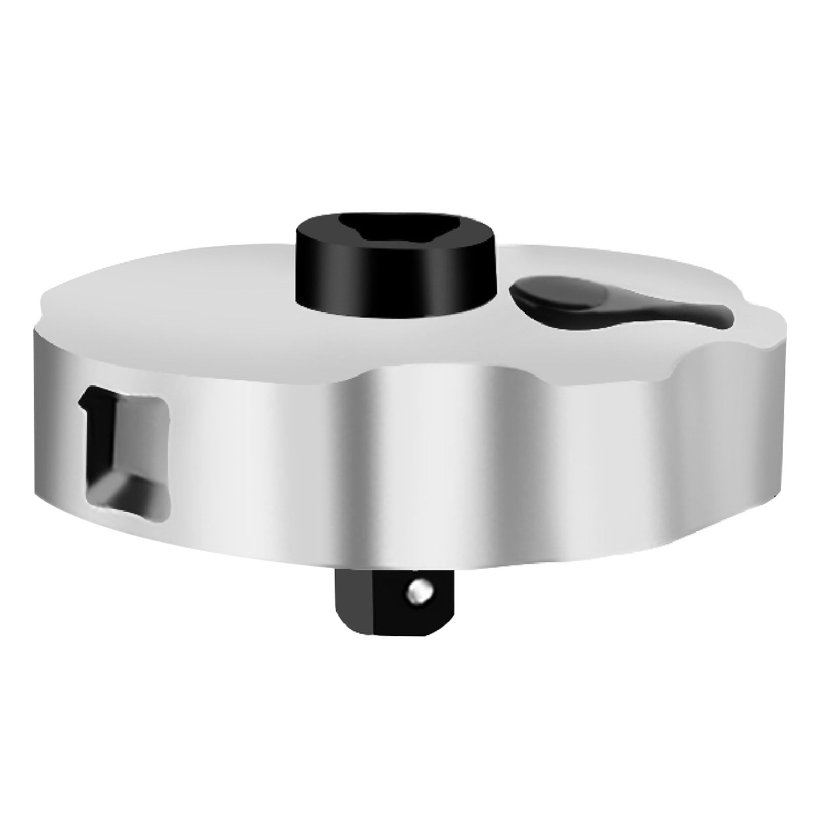 Hsioluted Steel Ratchets Driver Set 3 Size in 1 / 2inch 3 / 8In 1 / 4Inch High Torques Transmission for Tight Space Ratchets Driver with Ergonomic Handle