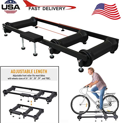 Timegard Indoor Bicycle Trainer Portable Exercise Bike Folding Roller Frame