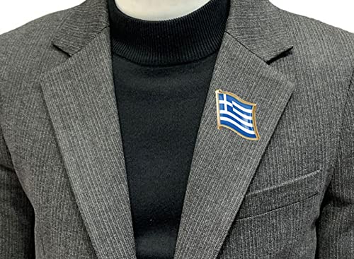 Image of vmcoatdu Country Flag Pin Badge International Travel Brooch Metal Alloy Souvenir Pin for Hat Clothes Backpack