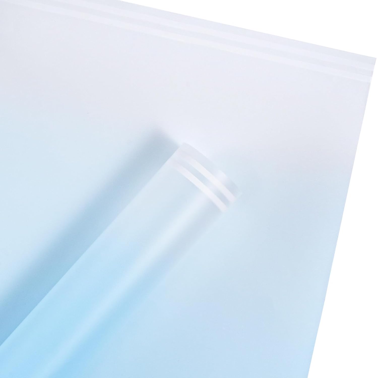RUSPEPA 20 Sheets Flower Wrapping Paper - Light Blue Gradient Color Plastic Packaging - Waterproof Floral Bouquet Wrapping Paper - Florist Supplies Packaging for Birthday, Wedding, DIY Crafts image 4