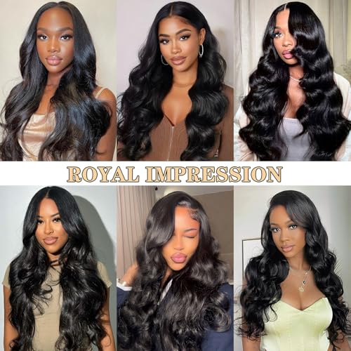 Image of 16A Brazilian Virgin Hair Body Wave 3 Bundles Human Hair 22 inch 24 inch 26 inch 300g Brazilian Virgin Body Wave Human Hair Bundles 100% Unprocessed Virgin Remy Hair Bundles Natural Color