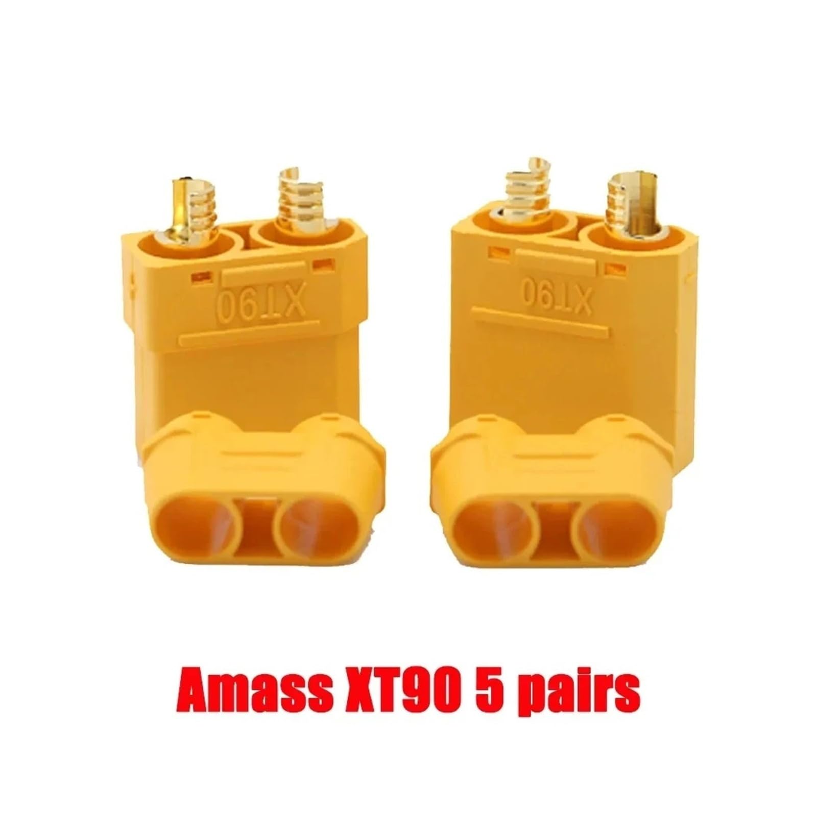 Amass XT30 XT30U XT60 XT60 XT60H XT90 Bullet Connector męski wtyk żeński do RC Drone LiPo Battery (wymiary XT90H 5 par)