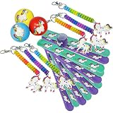 IDEA DE REGALO: ¡Los juguetes con motivo de unicornio son un gran regalo de gnomo para Navidad, Papá Noel o para llenar el calendario de adviento!