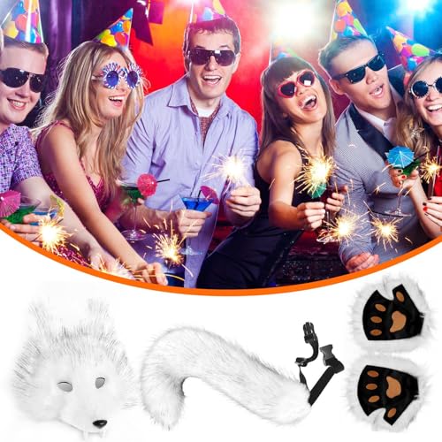 Queue et oreilles de loup accessoires indispensables pour spectacle et cosplay - 3