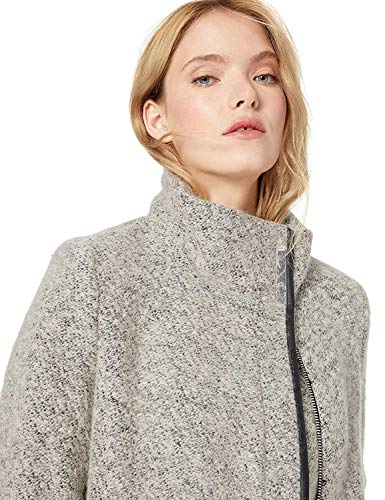 Calvin Klein Women's Wool Jacket, Tin Black, X-Large #TOP1