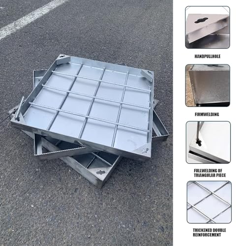 Couvercle de regard pour inspection anti intempéries et durable