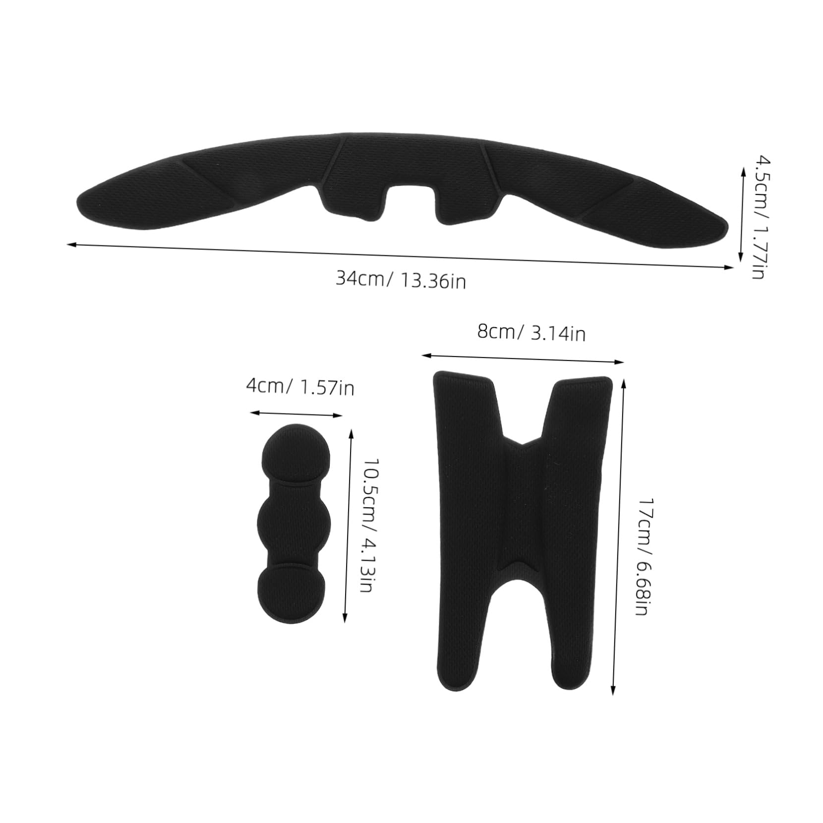 ifundom 1Set Quick Drying Sweat Absorbing Liner for Comfortable Cycling and Ergonomic Fit for Stability and Ventilation