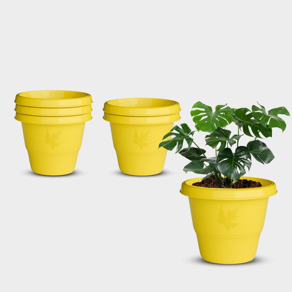 YUCCABE Italia Shera Flower Pots - Set of 3 -10 YUCCABE Italia Shera Flower Pots - Set of 3 -10
