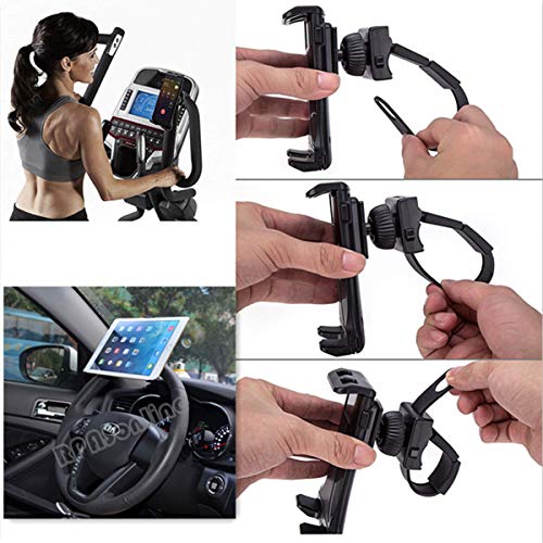 ATJC Dedicated 360 degrees rotation Steering Wheel car mount clamp holder for Apple iPad Air 2