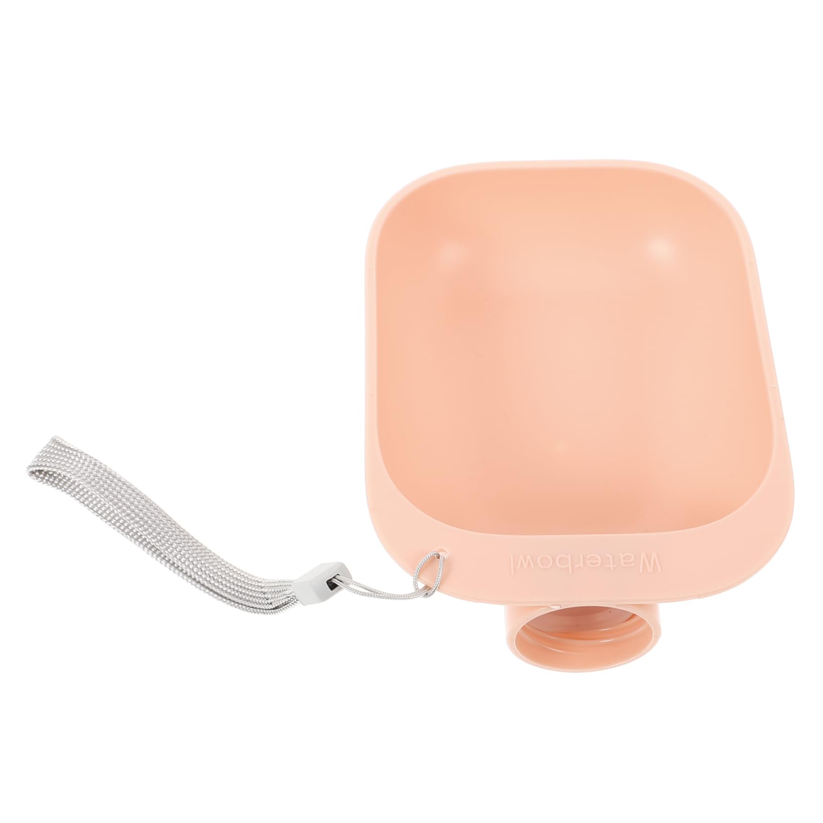 Levemolo Dog Water Bowl Portable Pet Water Feeder Splashproof Sturdy Abs Material Easy to