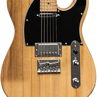 Stagg SET-PLUS NAT – Guitare électrique Vintage série »T »- plus – Naturelle - Les Beatles, Paul McCartney, John Lennon, RIngo Starr, George Harrison Stagg SET-PLUS NAT - Guitare électrique Vintage série ''T''- plus - Naturelle – Image 3