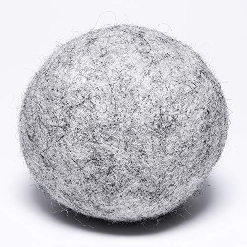 100% Organic New Zealand Wool Laundry Balls Pack 6 | Eco-Friendly Dryer Balls