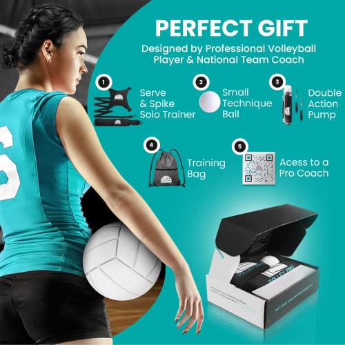 Volleyball Training Equipment Aids, Solo Serve & Volleyball Spike