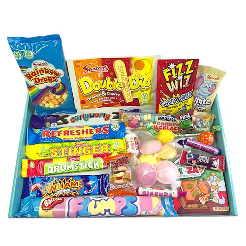 Belladona Gifts Retro Sweets Gift Box, 25 Classic Varieties, Letterbox-Friendly, 330g, Perfect for Birthday, Christmas, Get Well - Image 3