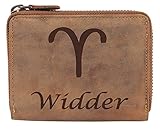 HANDLICH: Das Frauen-Wallet mit Sternzeichen Widder Motiv liegt angenehm in der Hand und passt nahezu in jede Handtasche.
