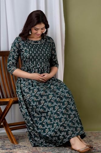 Image of Women's Maternity Kurti for Feeding Zippers |Easy Breastfeeding Kurti for Nursing Pre and Post Pregnancy (Combo of 2 Kurti)