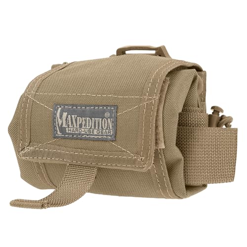 Maxpedition Mega Rollypoly Folding Dump Pouch (Khaki)