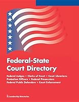 Federal-State Court Directory: 2016 Edition 087289178X Book Cover