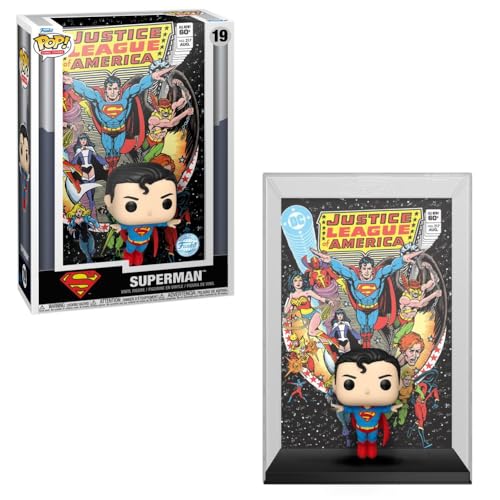  Figurine Funko Pop Comic Cover DC Justice League Superman
