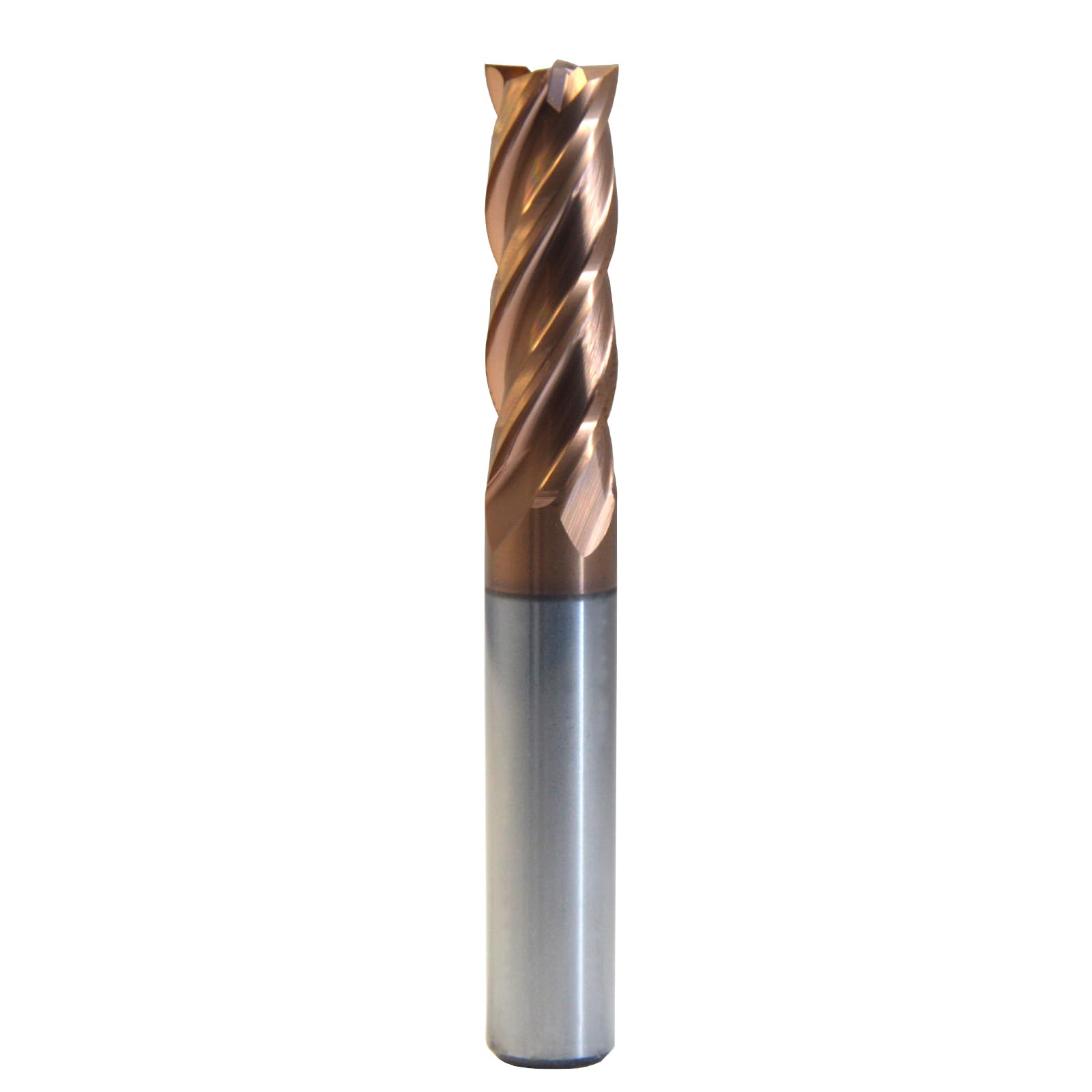 WKSTOOL 1mm Mill Dia 4 Flutes HRC65 Solid Carbide Square Nose End Mill Flat Cutter,Coating,CNC Lathe Milling Bit for Cutting Hardened Steels
