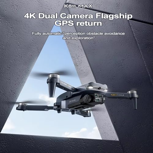 Image of GR Deals K811 MAX GPS Drone with camera 4k hd brushless drone with camera, auto return, follow me mode, obstacle avoidance, altitude hold, FPV Quadcopter with GPS,for adults.