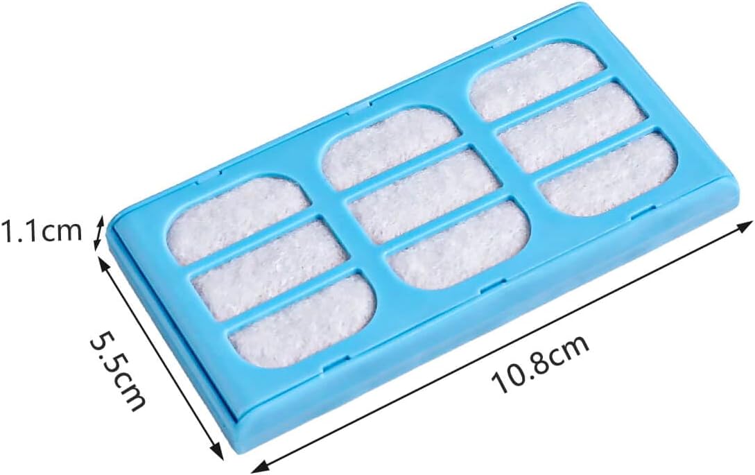 Cat Water Fountain Filters,12 Pack Fountain Replacement Filters for Cat & Dog Mete Water Flow Pet Water 389 Fountain,Dog Water Fountain -ANKA