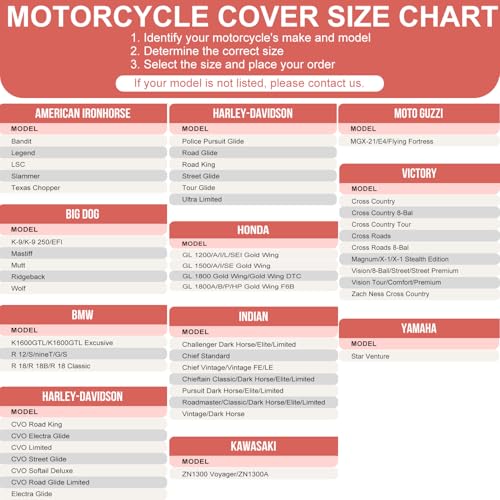 ClawsCover Waterproof Oxford Motorcycle Cover