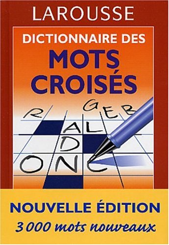 Télécharger Dictionnaire des mots croisés PDF Ebook En Ligne