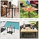 SUMNACON 4pcs 40CM Klapptisch Beine aus Eisen Hohe Beanspruchung Tischbeine Tischfüße klappbar Möbel Beine Füße Laptop Kaffeetisch Ersatz Beine für Bett Schrank Kleiderschrank Schwarz