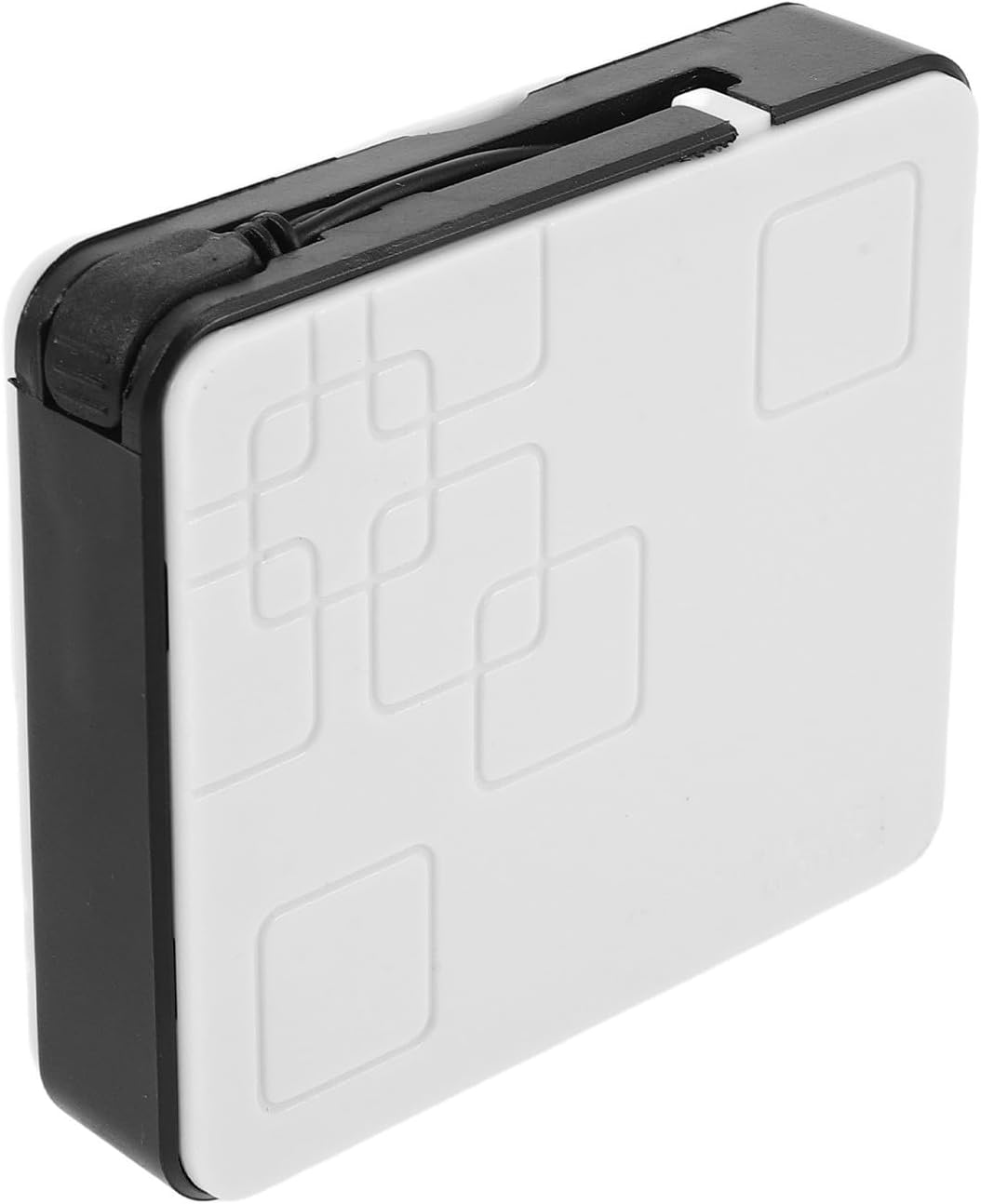 Electronic Safe External Battery Box for Digital Keypad Safe, Portable Plastic 6v 4aa Holder Round Dc Male Plug, Stable and Secure Power Supply for Home and Hotel Use