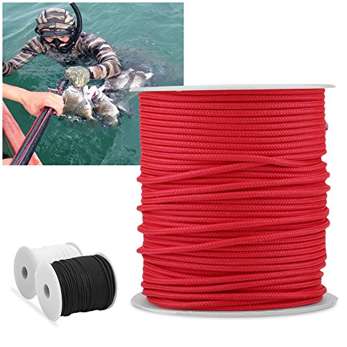 Fishing Line, Durable Speargun Reel Line for Fishing Tie-Downs Gear Bundles Camping Survival (Red) - Image 7