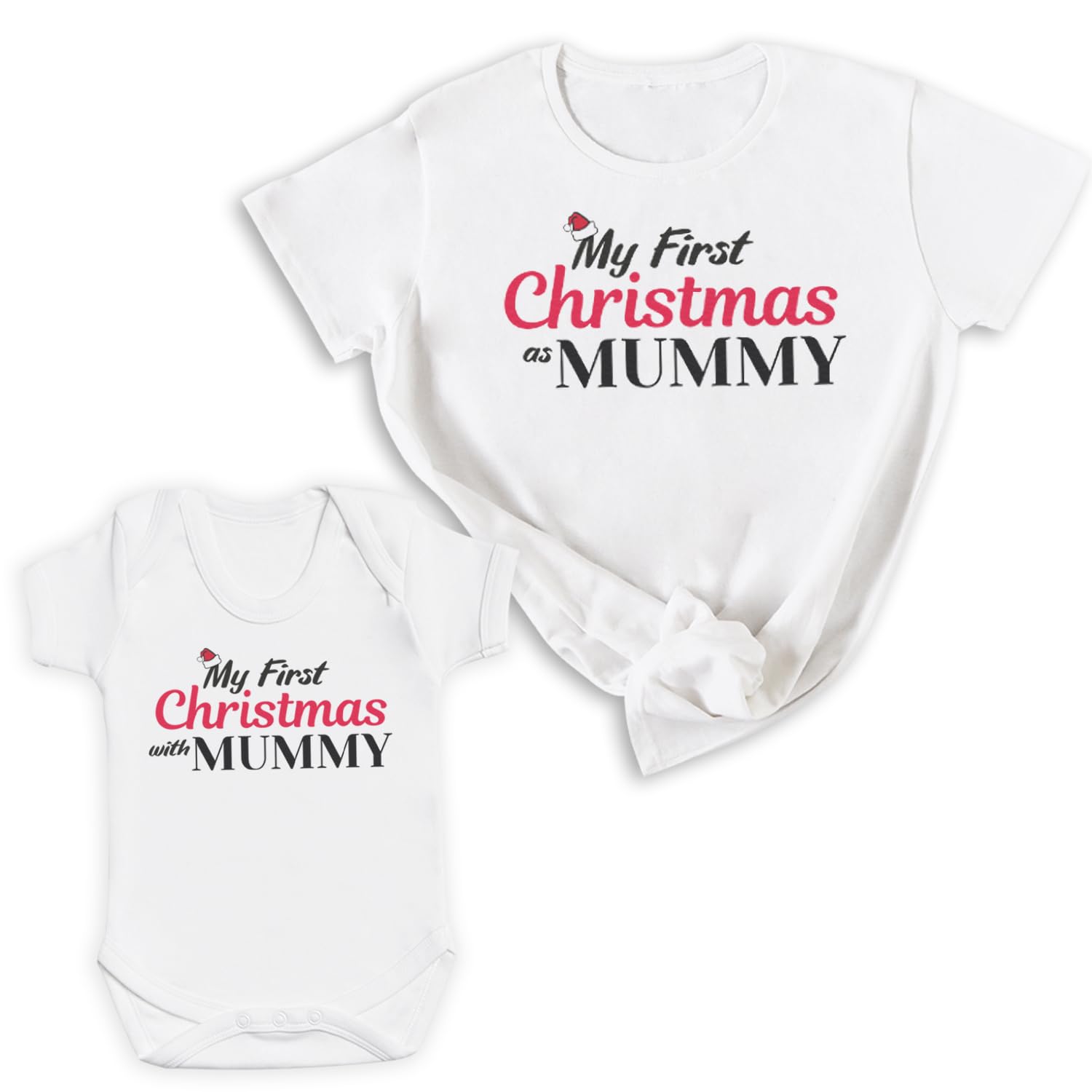 The Gift Project My First Christmas As Mummy - Mum Set White