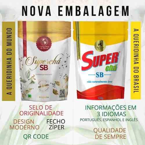 6 Pacotes Super Chá Sb Maravilhas Da Terra- Líder Em Vendas
