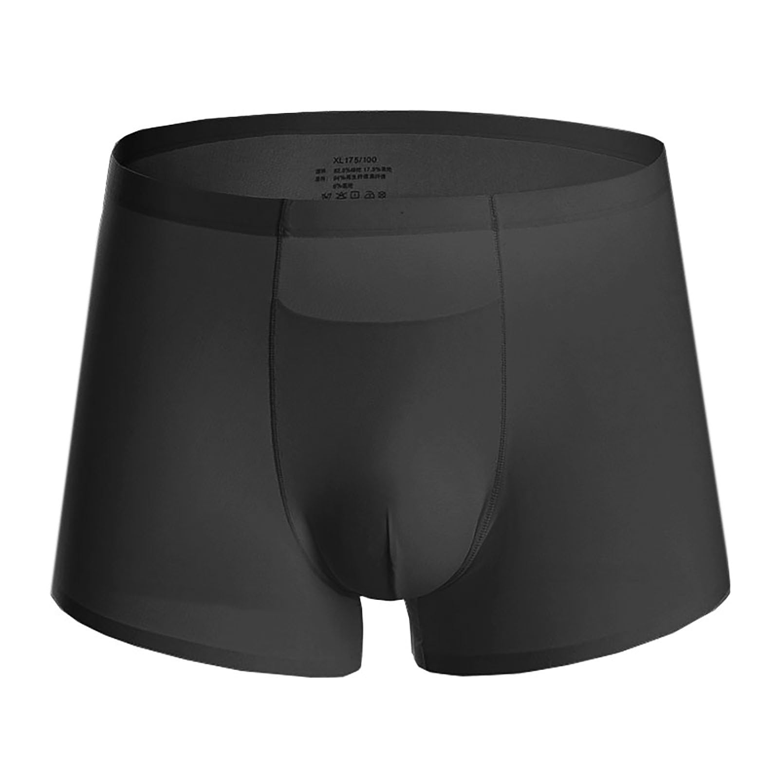 [SwimStar] メンズ水着用 インナー スイムショーツ インナーパンツ メンズ 水着 サポーター ボックス トランクス ブリーフ 体毛カバー 水陸両用 サポーターパンツ 水泳 スイム アンダーショーツ 水泳パンツ メンズ (601黒,3XL)