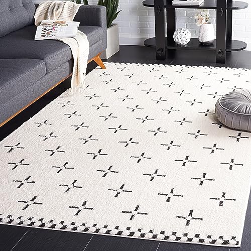 Tapete SAFAVIEH Melody 4' x 6' diseño marroquí boho miniatura 1