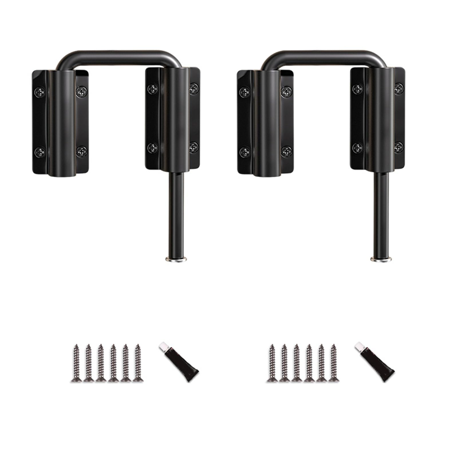 2 Rustproof Thickened Door Pins, Adjustable Positioning Hardware for Home/Cabinets Door Latches